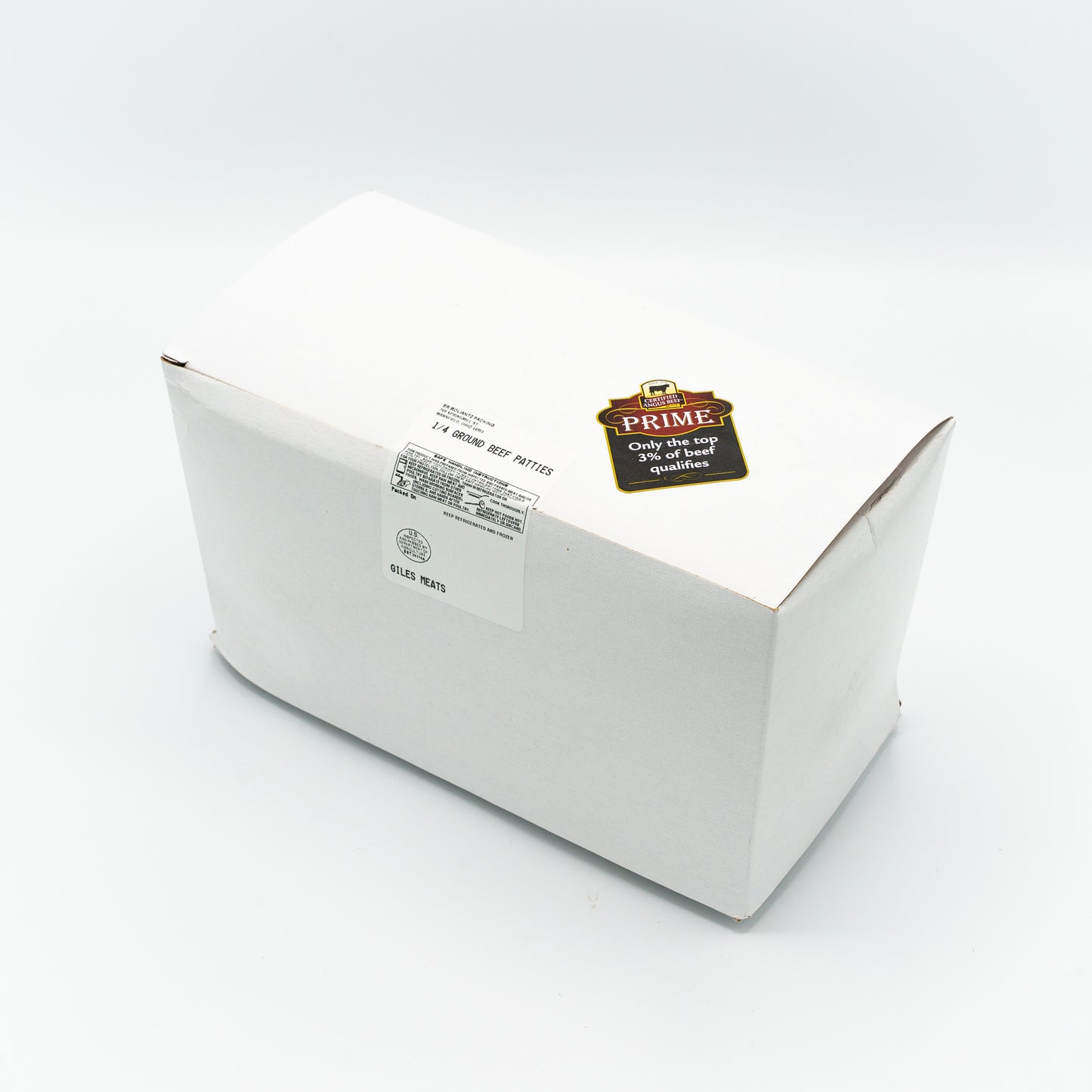 1/4 lb Patties (4 to 1) 5 lb Box