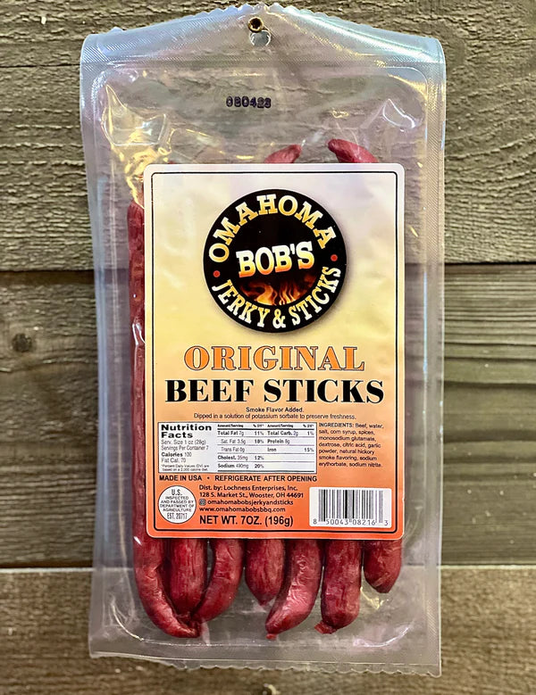Omahoma Bob's Original Beef Sticks