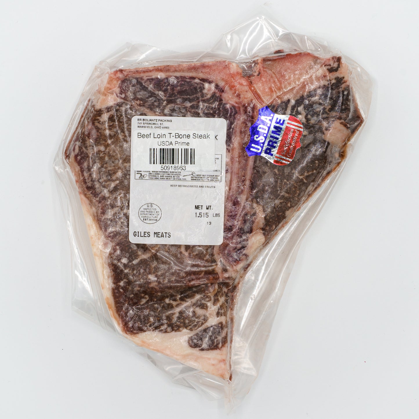 Beef Loin T-Bone Steak