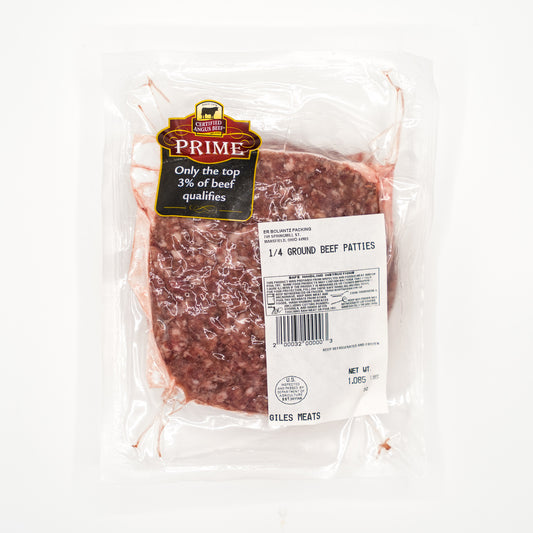 1/4 lb Patties (4 to 1)