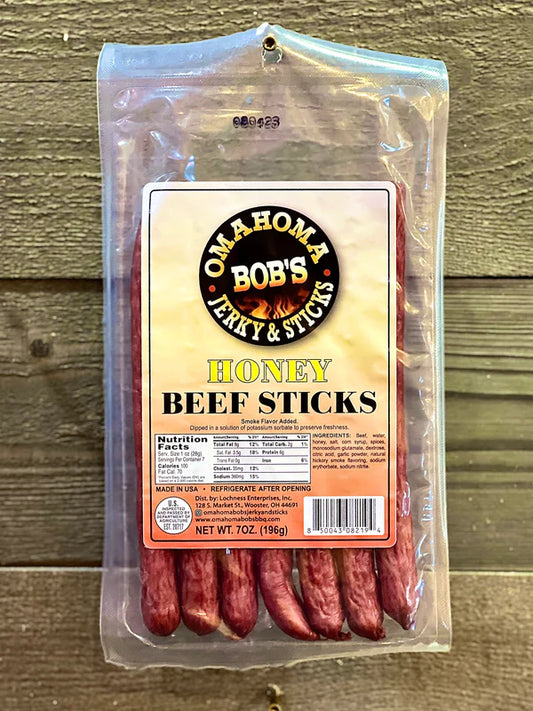 Omahoma Bob's Honey Beef Sticks