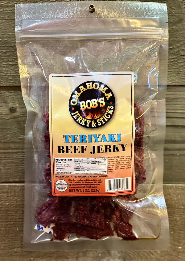 Omahoma Bob's Teriyaki Beef Jerky