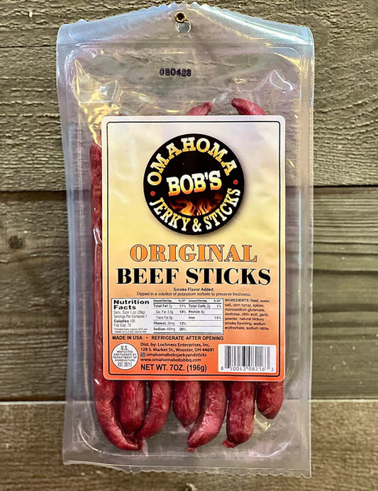 Omahoma Bob's Original Beef Sticks